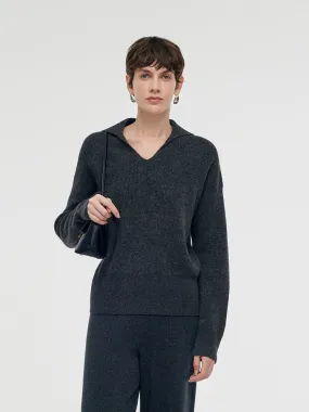 100% Wool Pullover Women Sweater