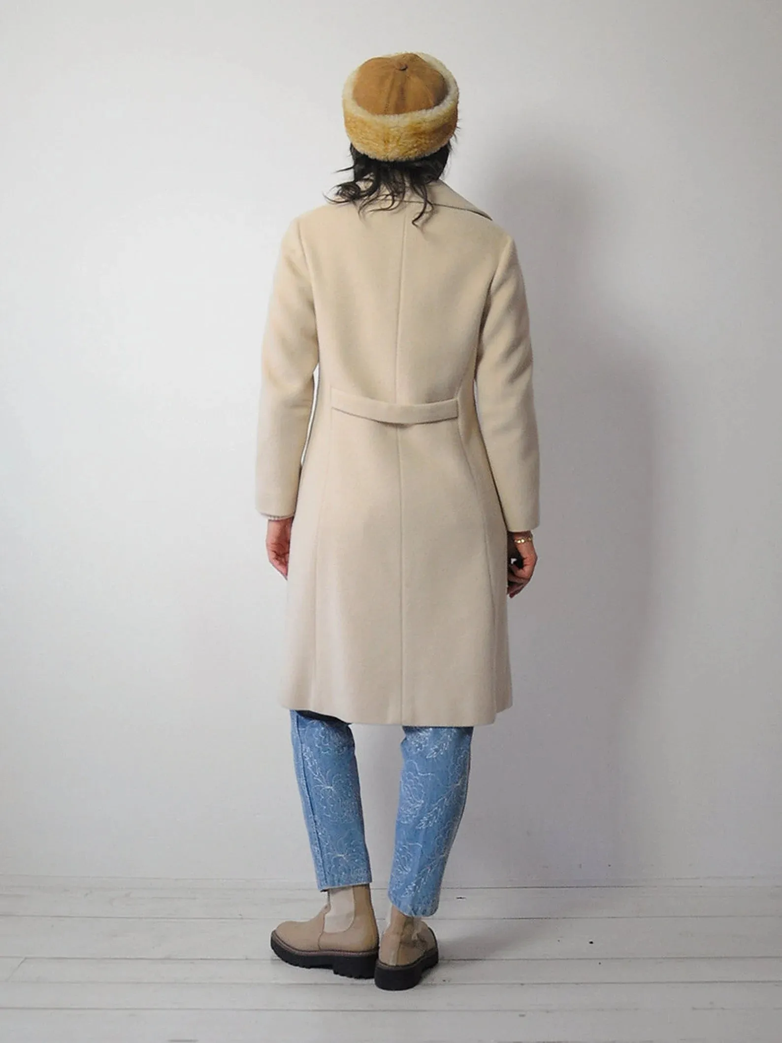 1960's Vanilla Cashmere Coat