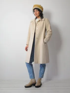 1960's Vanilla Cashmere Coat