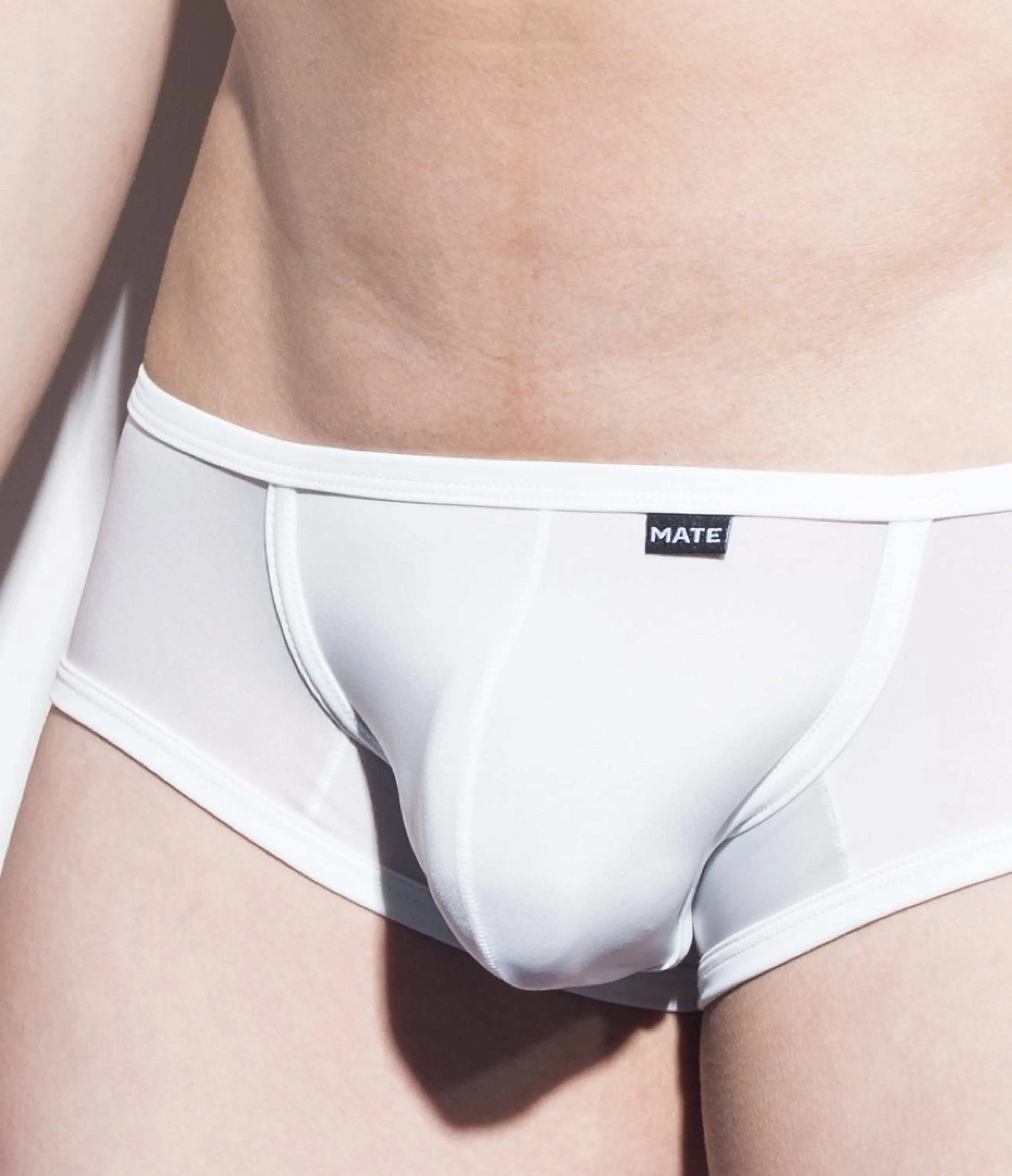 [2pc/Pack] Sexy Men's Underwear Signature Ultra Squarecut Trunks - Ji Su (Ultra Thin Nylon Series)