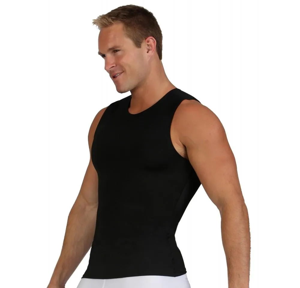 3 Pack Insta Slim High Compression Sleeveless Crew Neck Tank ISTS00N3