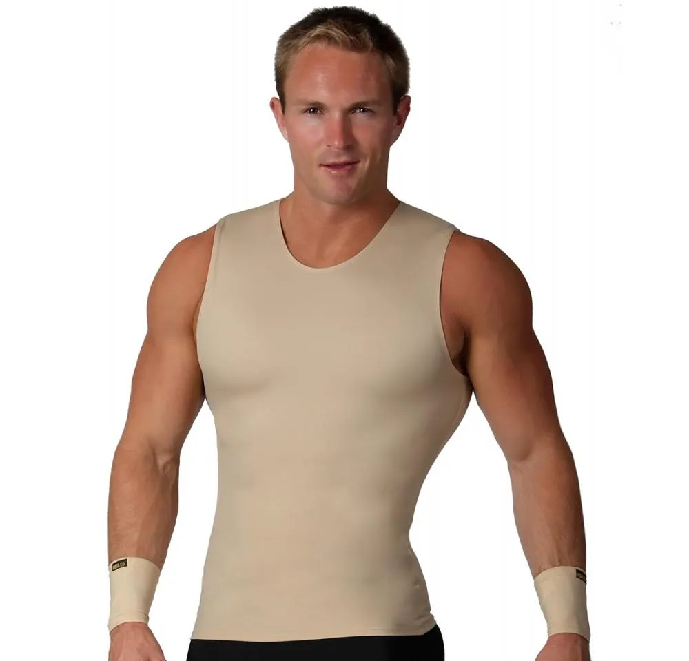 3 Pack Insta Slim High Compression Sleeveless Crew Neck Tank ISTS00N3