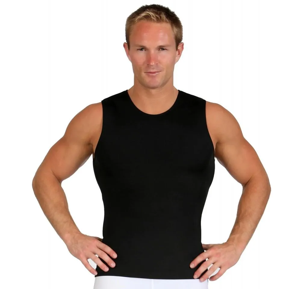 3 Pack Insta Slim High Compression Sleeveless Crew Neck Tank ISTS00N3