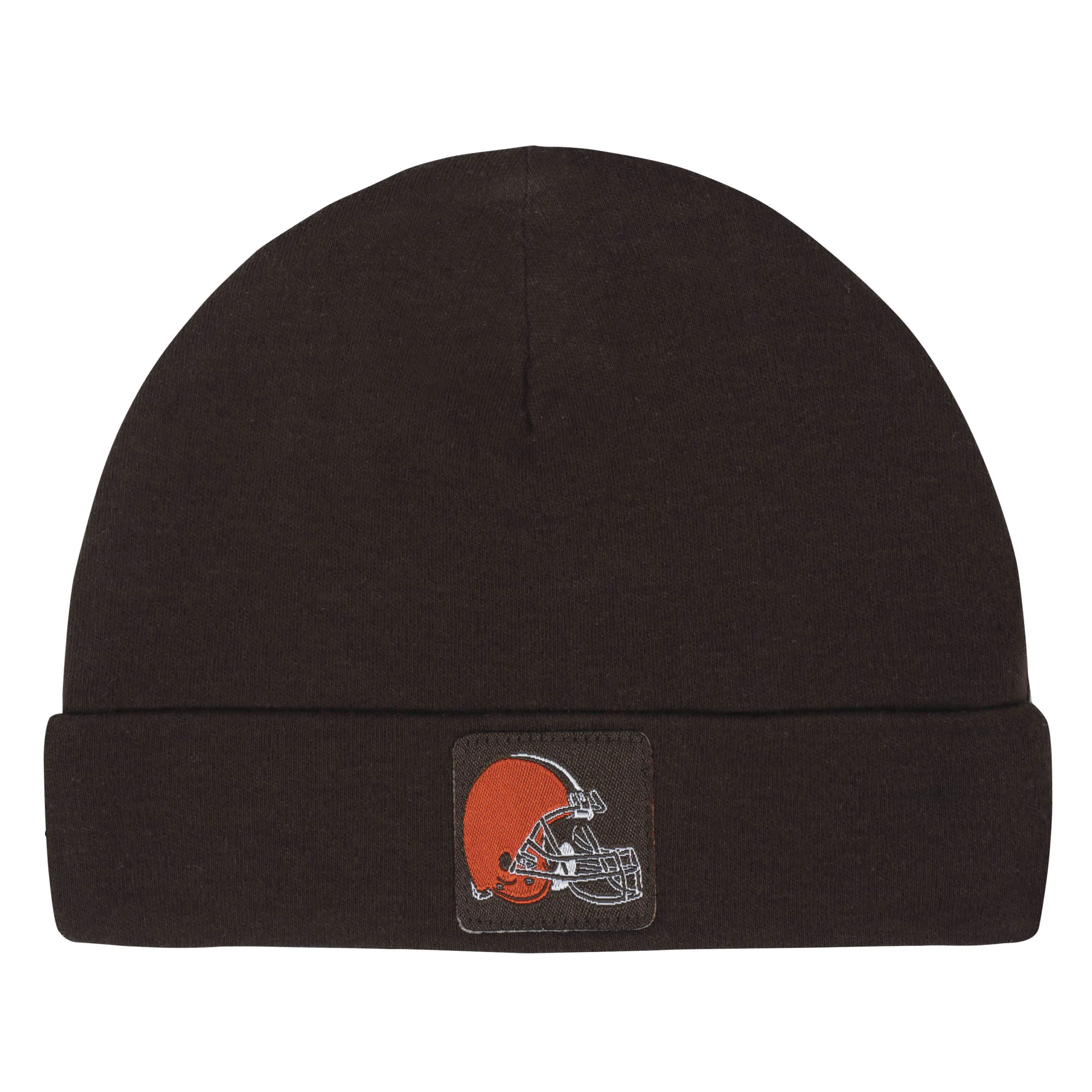 3-Piece Baby Boys Cleveland Browns Bodysuit, Footed Pant, and Cap Set