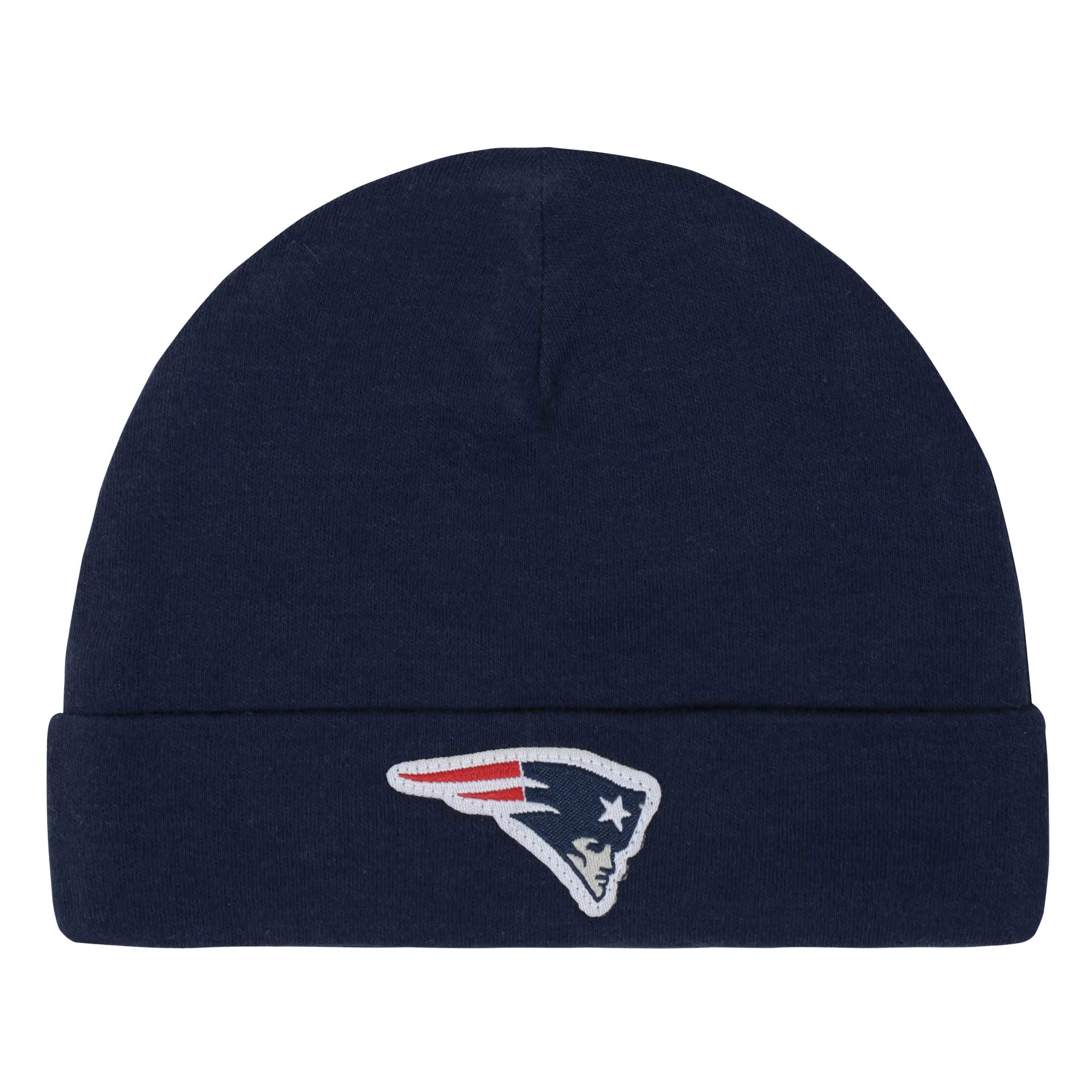 3-Piece Baby Boys New England Patriots Bodysuit, Footed Pant, and Cap Set