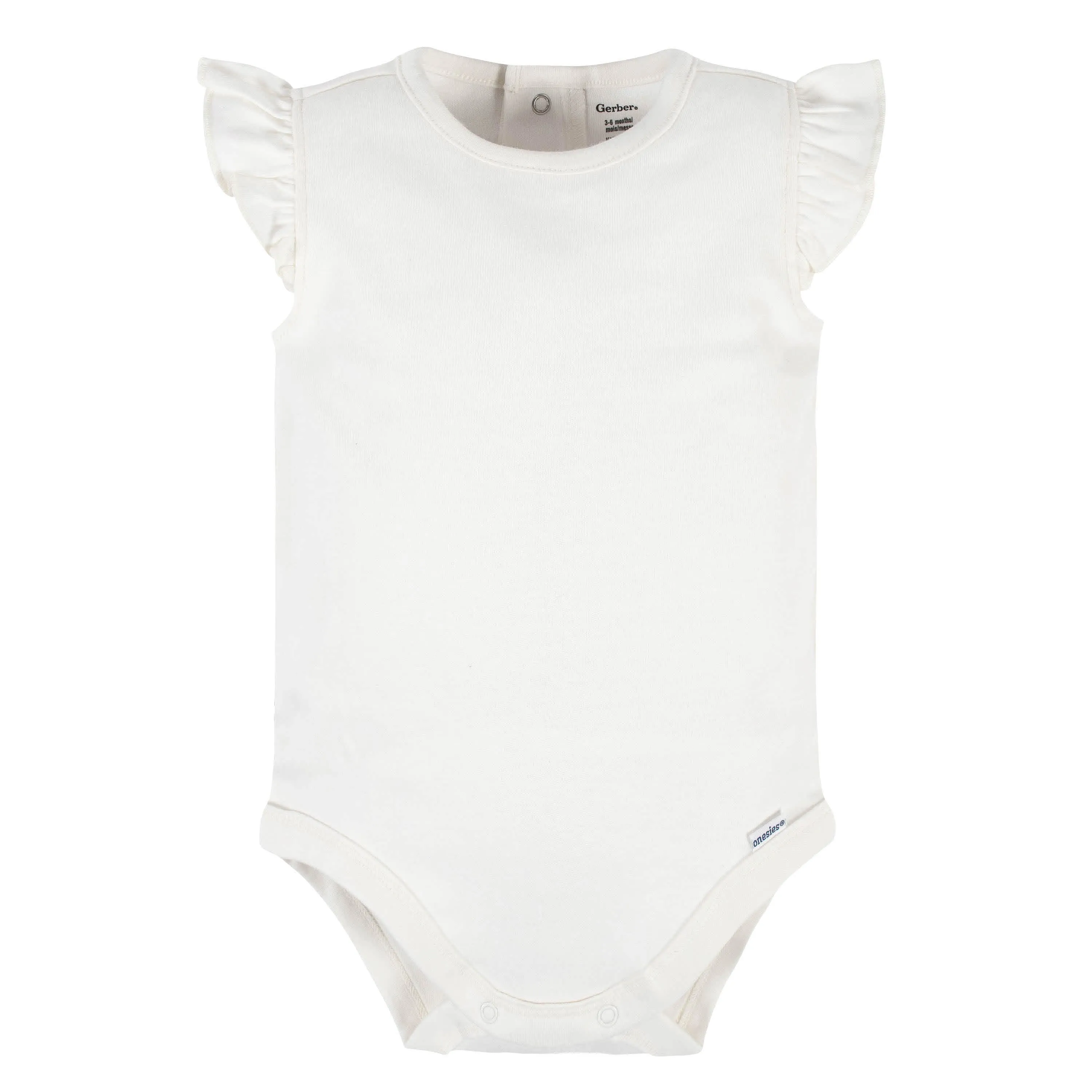 3-Piece Baby Girls Pink Garden Onesies® Bodysuit, Diaper Cover & Headband Set