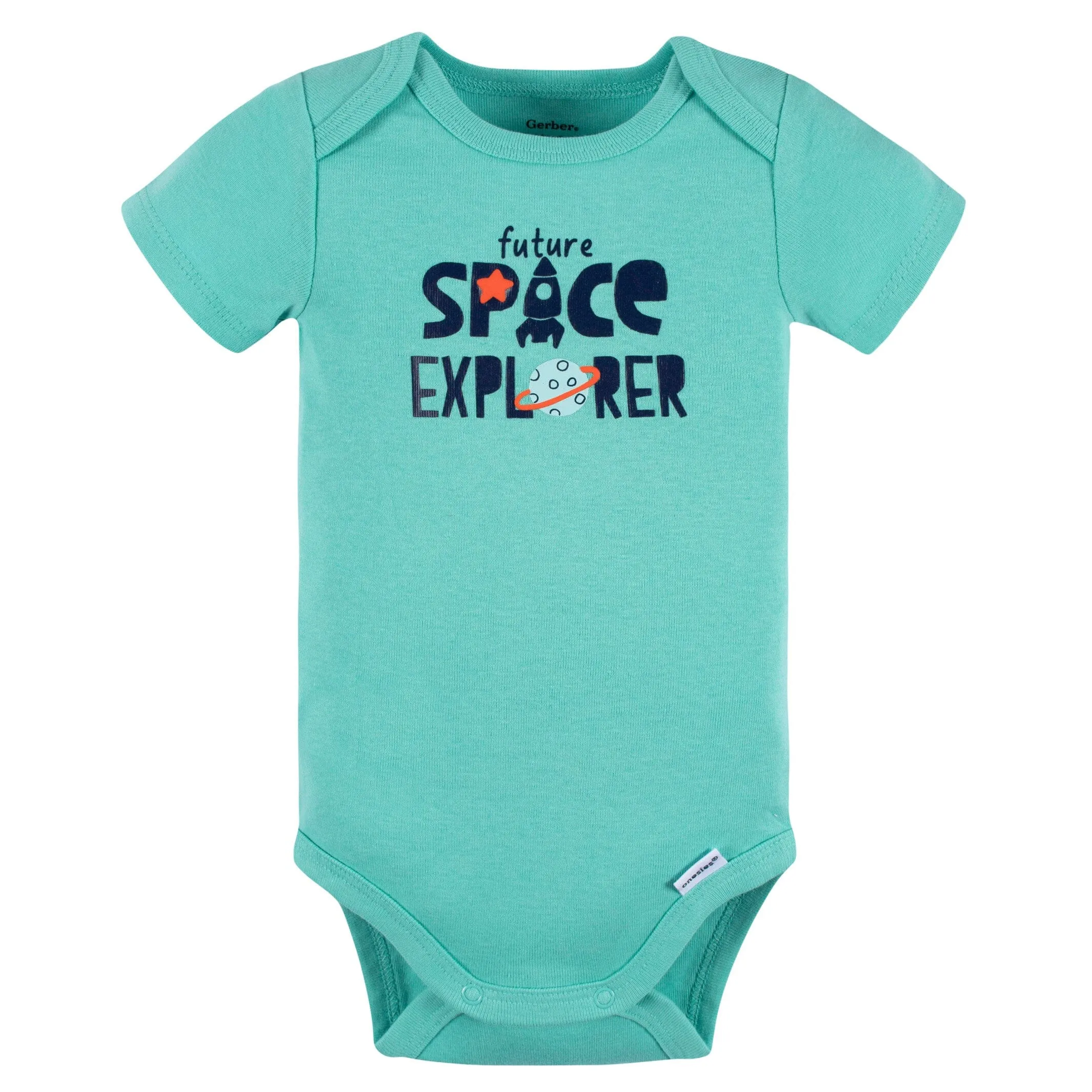 4-Piece Baby Boys Future Space Explorer Onesies® Bodysuit, Tee, Shorts & Pant Set