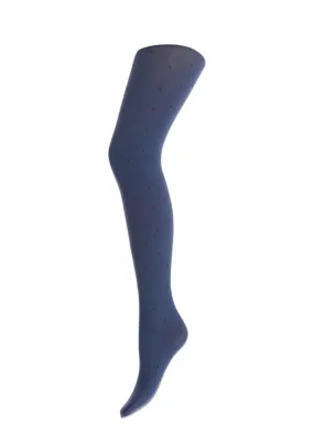 agnes tights 80 denier - Blue Dot