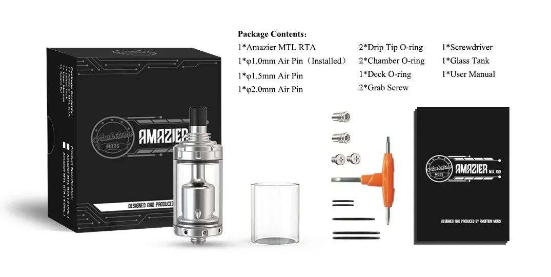 Ambition Mods Amazier MTL RTA