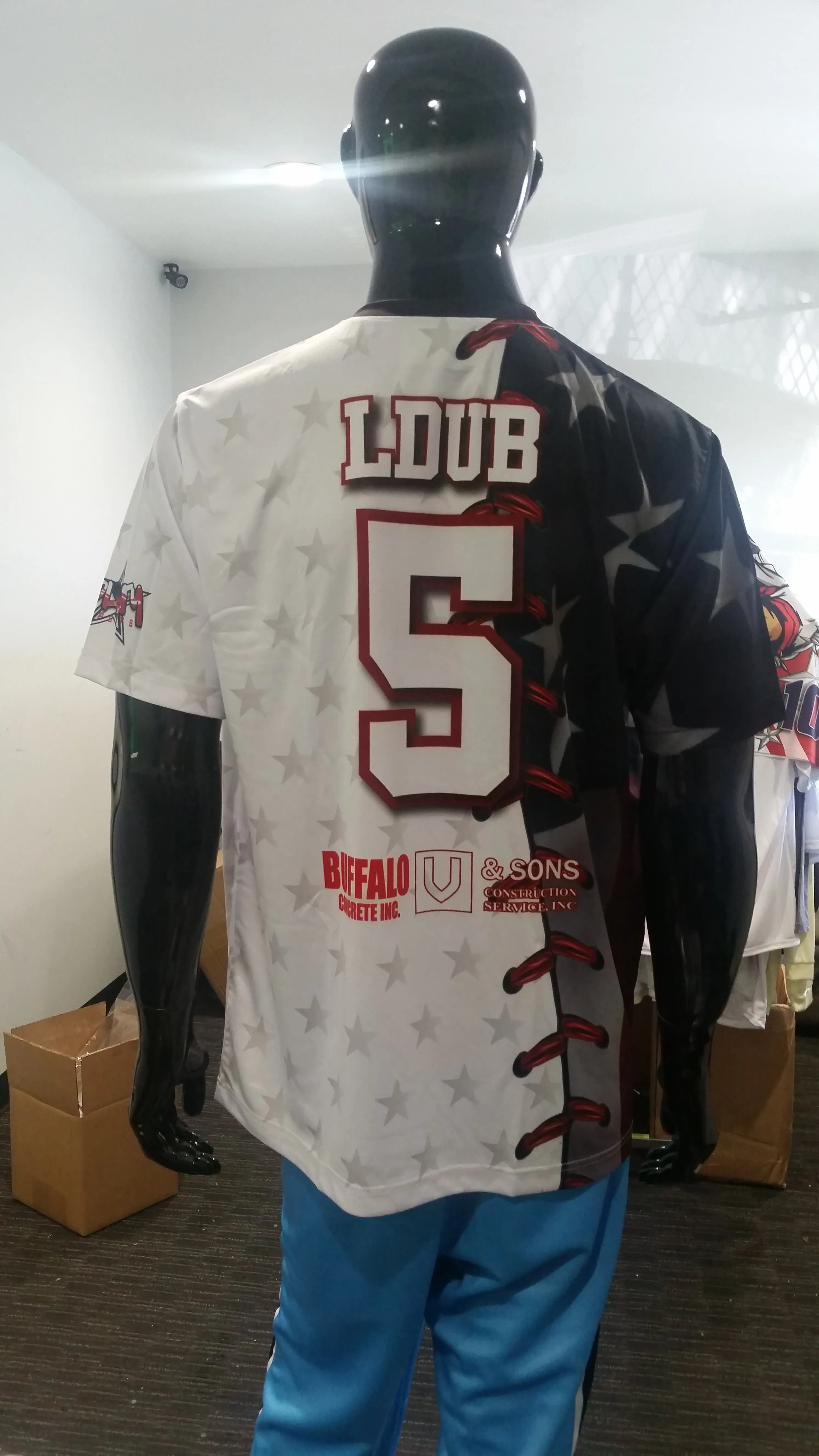 American Made, Stitches - Custom Full-Dye Jersey