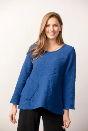 Angled Pocket Pullover