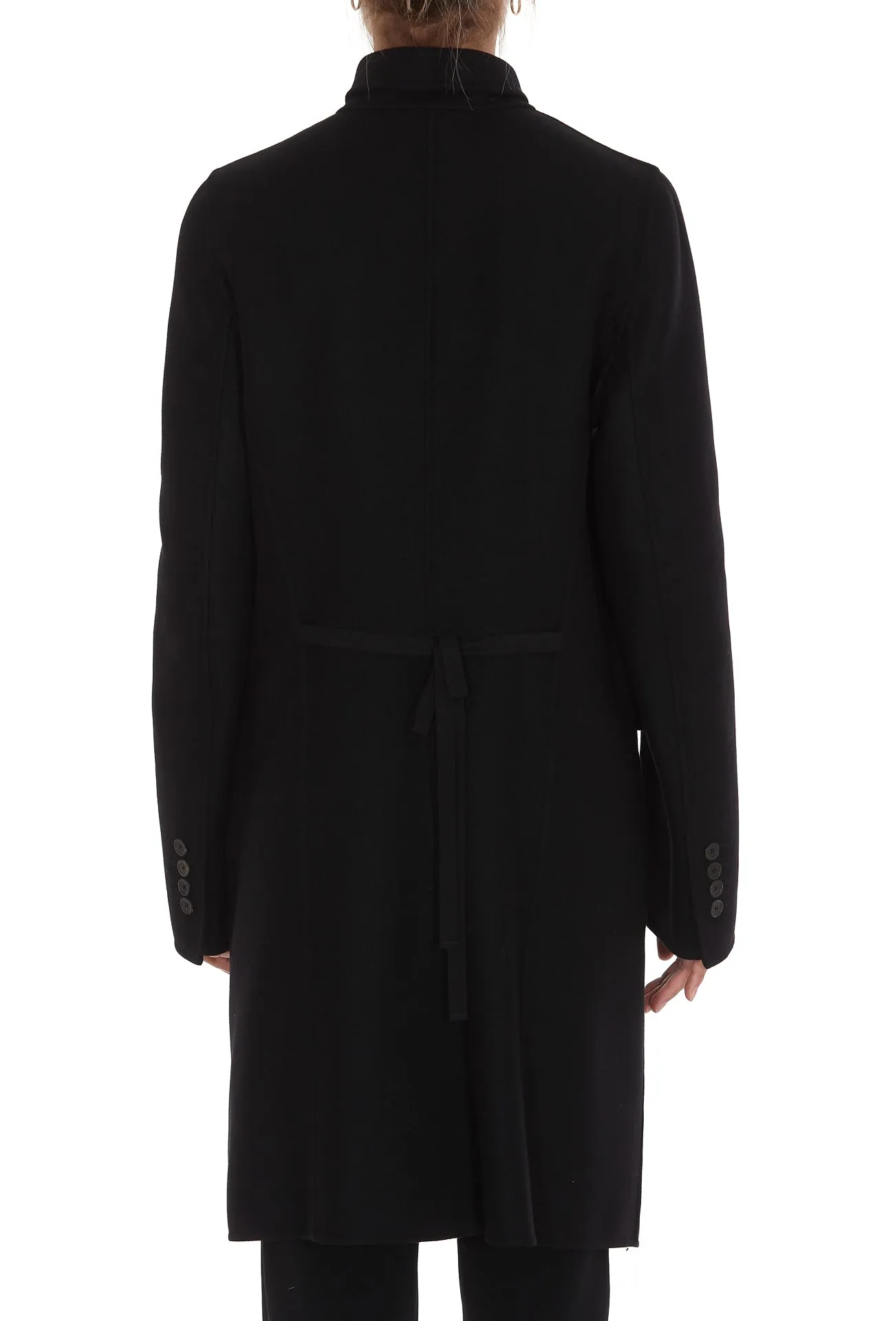 Ann Demeulemeester Asymmetric Buttoned Coat