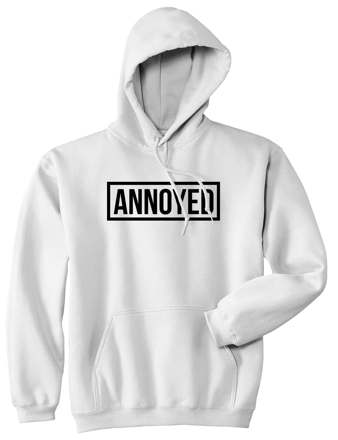 Annoyed Mens Pullover Hoodie