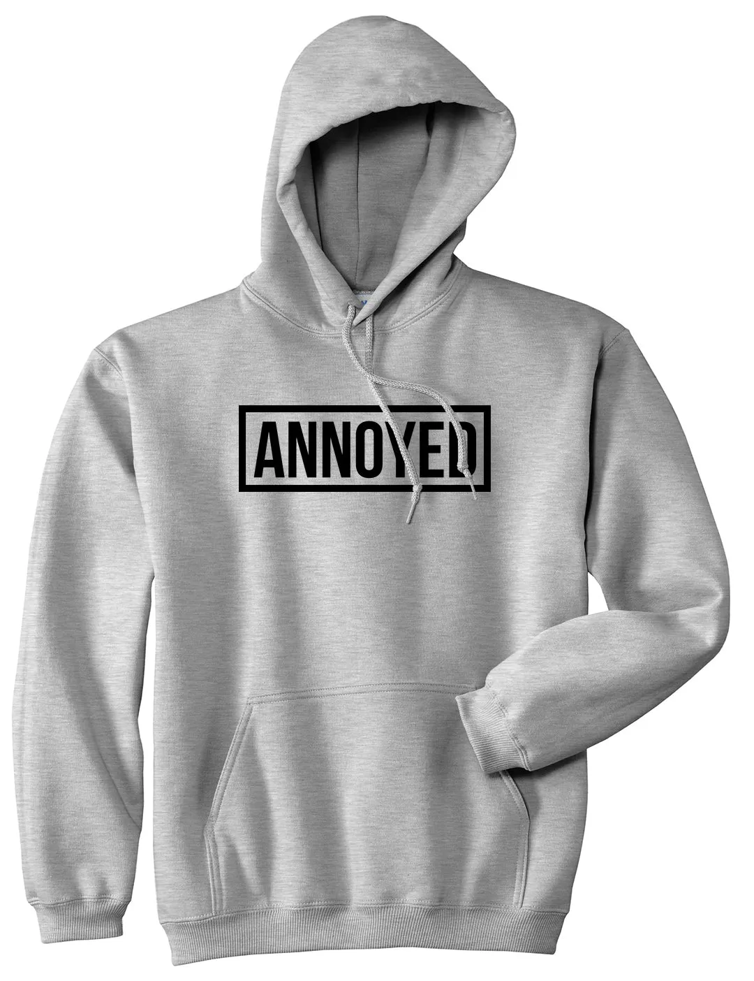 Annoyed Mens Pullover Hoodie