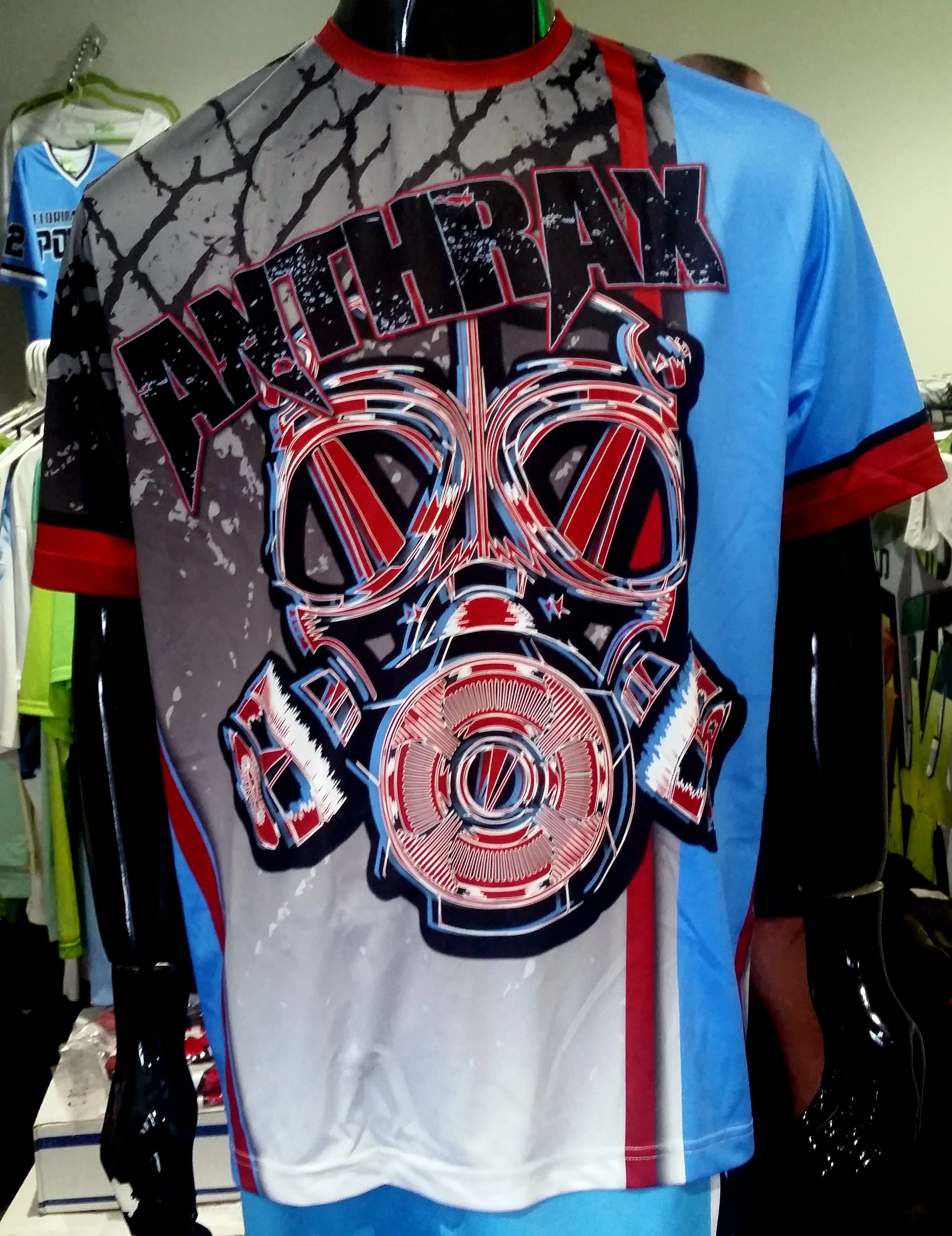 Anthrax - Custom Full-Dye Jersey