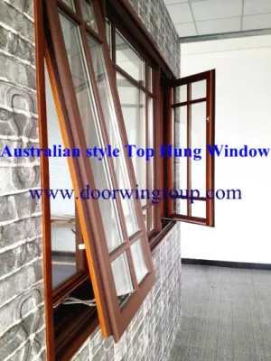 Australia Style Solid Wood Aluminum Casement Window for Both Modern and Traditional Architecture - China Casement Window