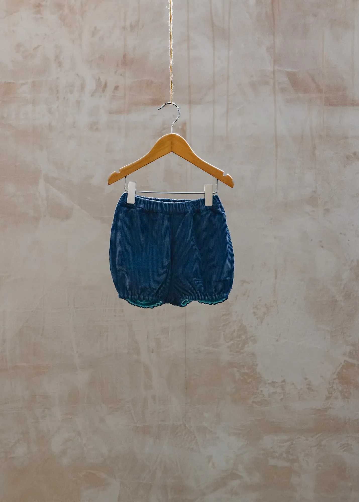 Babies' Cord Bloomers in Night Blue
