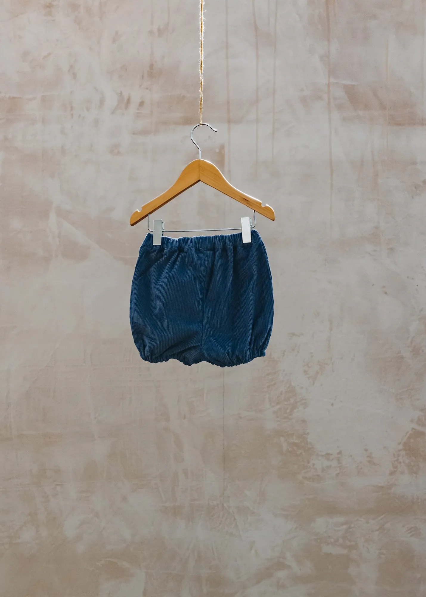 Babies' Cord Bloomers in Night Blue