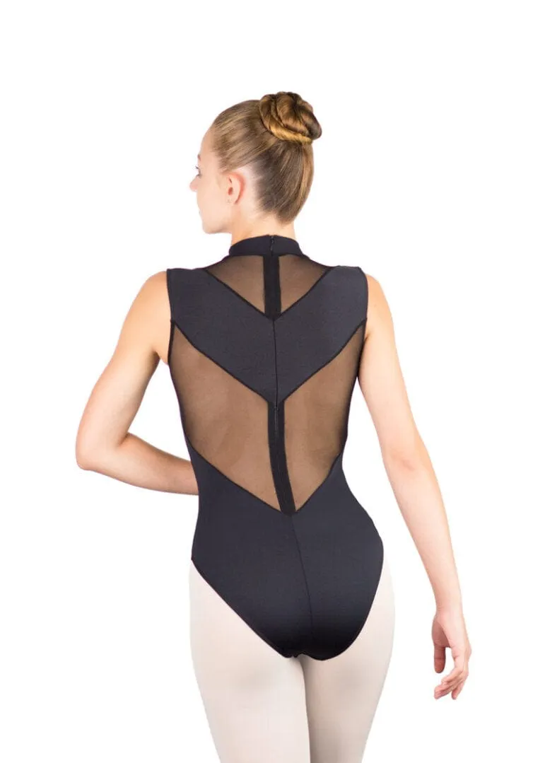 Ballet Rosa Ilaria Adult High Neck Zip Back Leotard