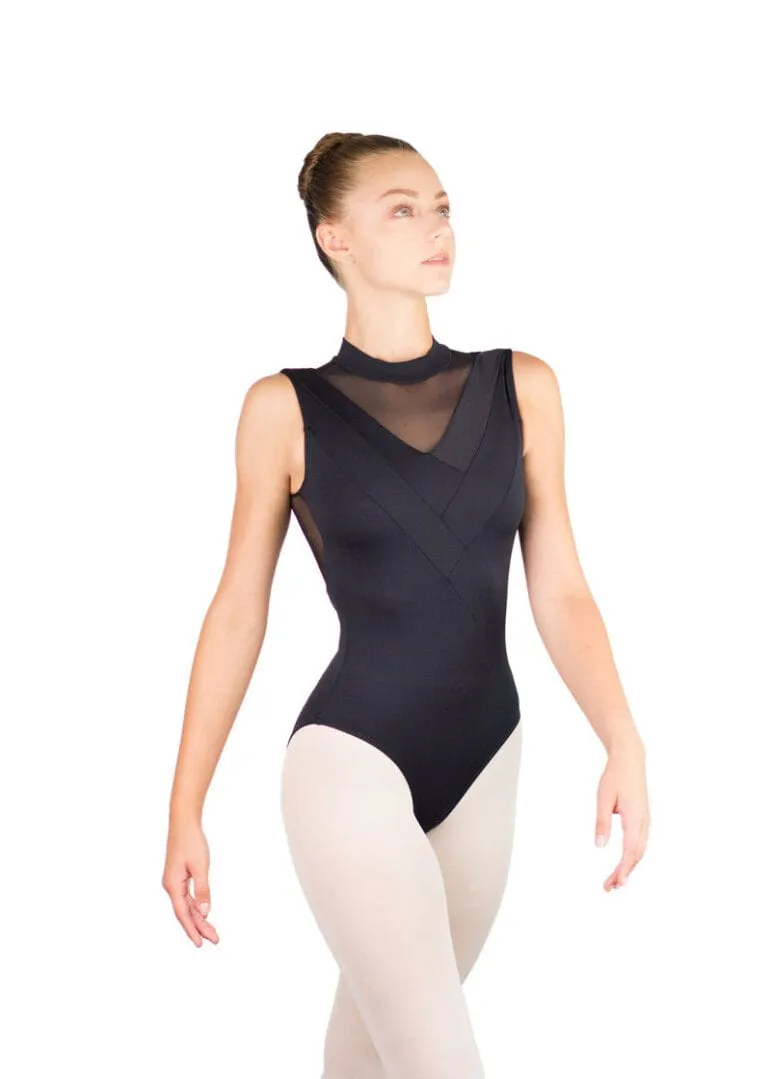 Ballet Rosa Ilaria Adult High Neck Zip Back Leotard