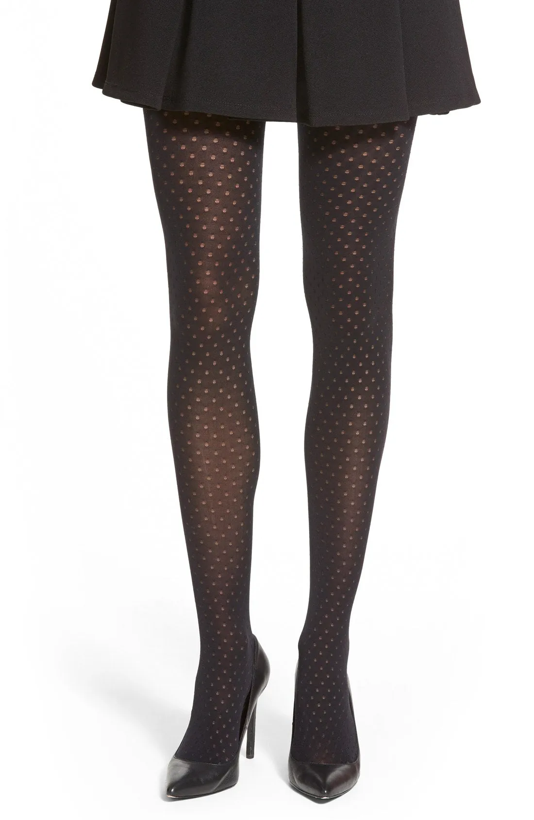 BC Calze Febe Eyelet Dot Opaque Tights