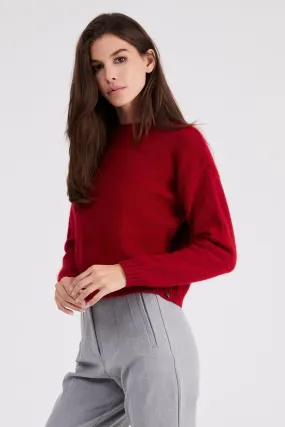   Beryll Holly Cashmere Sweater | Cherry Red