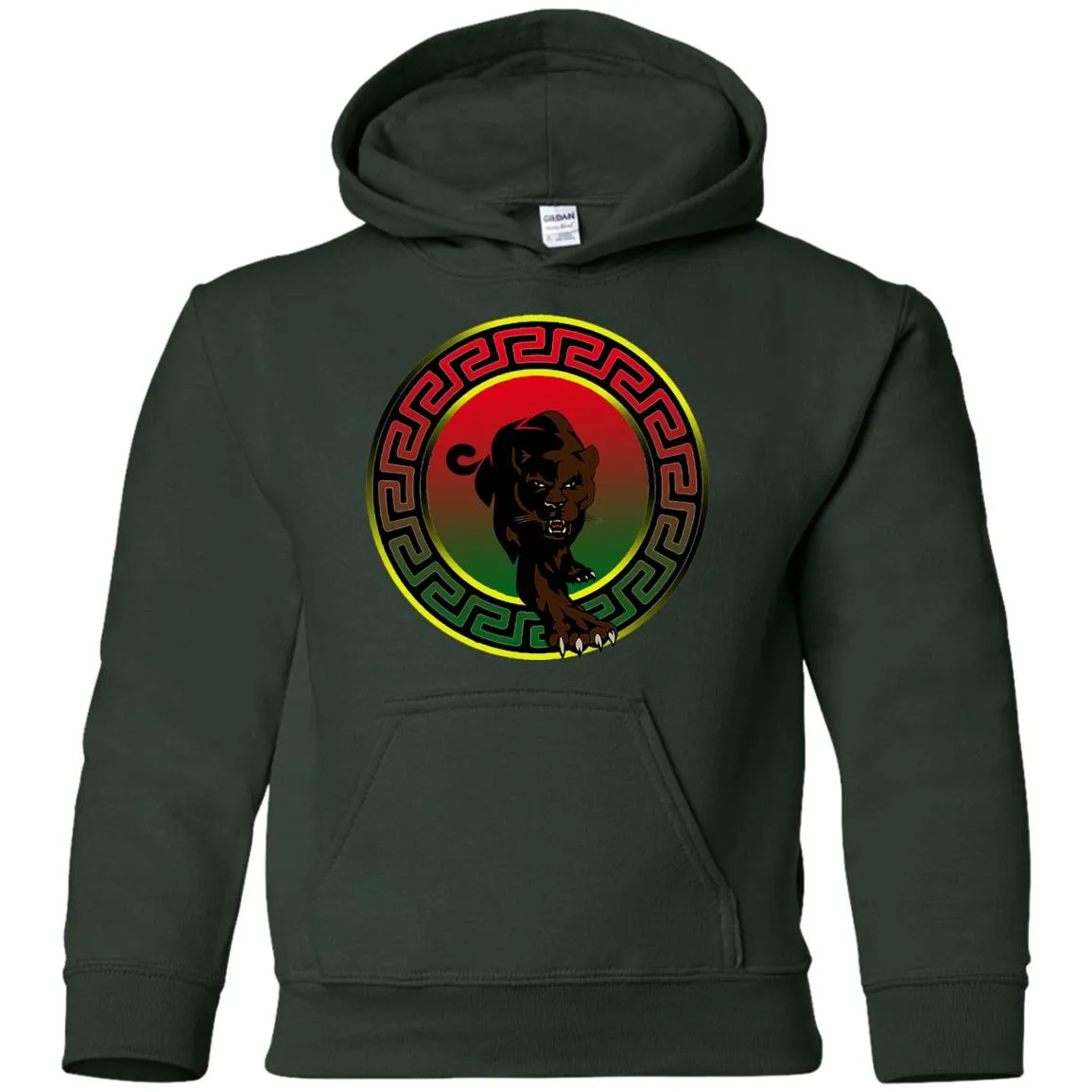 Black Panther Youth Pullover Hoodie