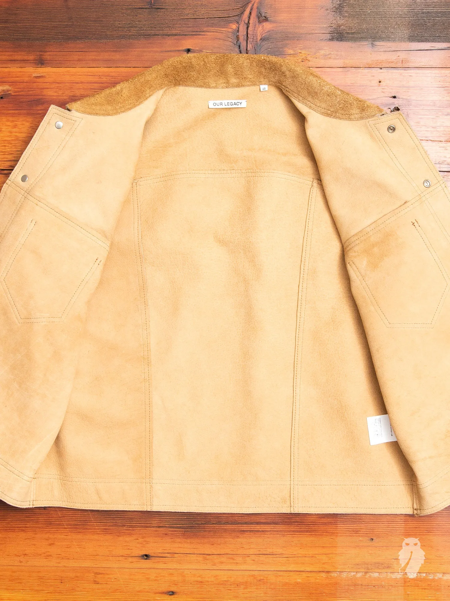 Blacksmith Jacket in Sand Suede