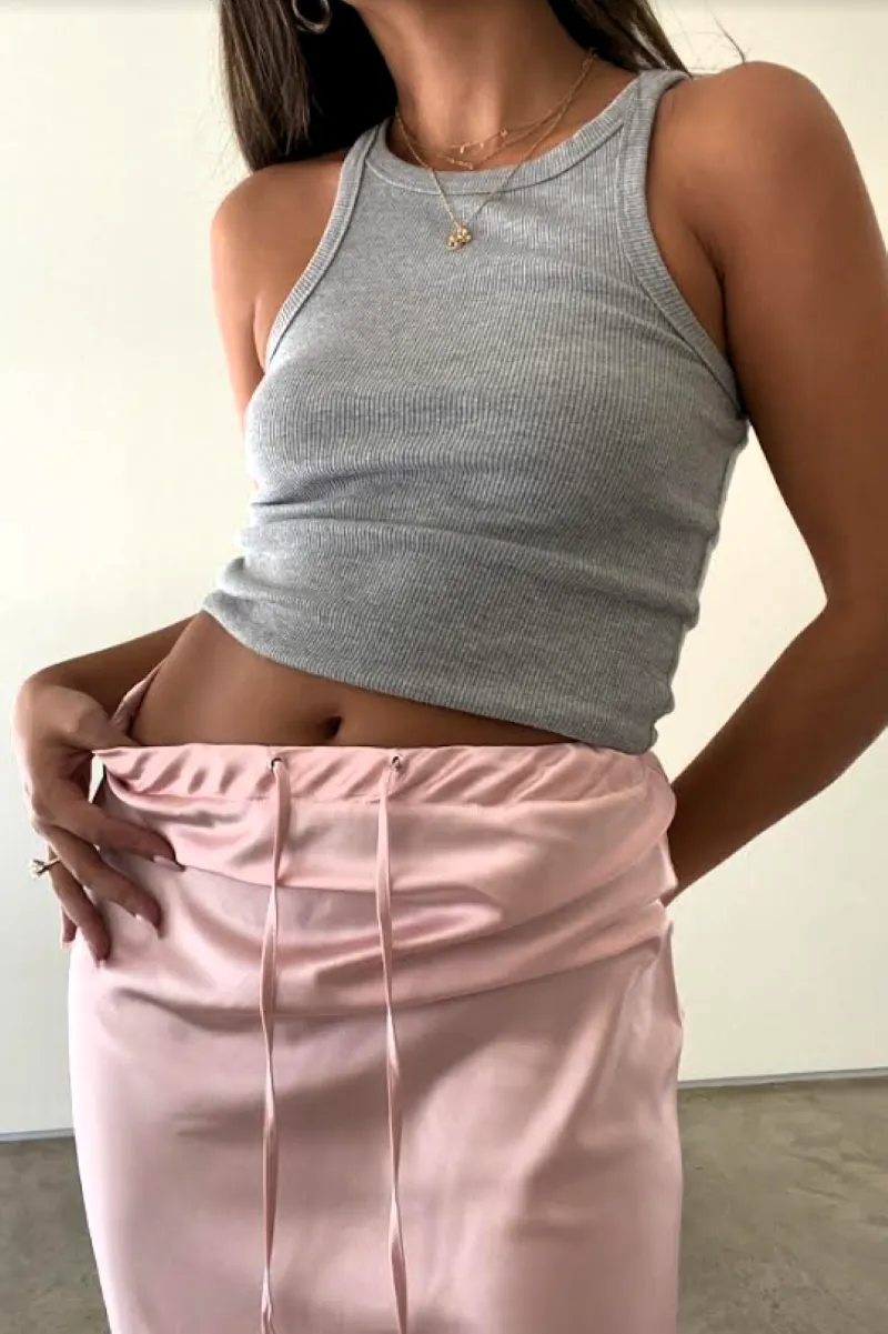 Bleeker Satin Maxi Skirt