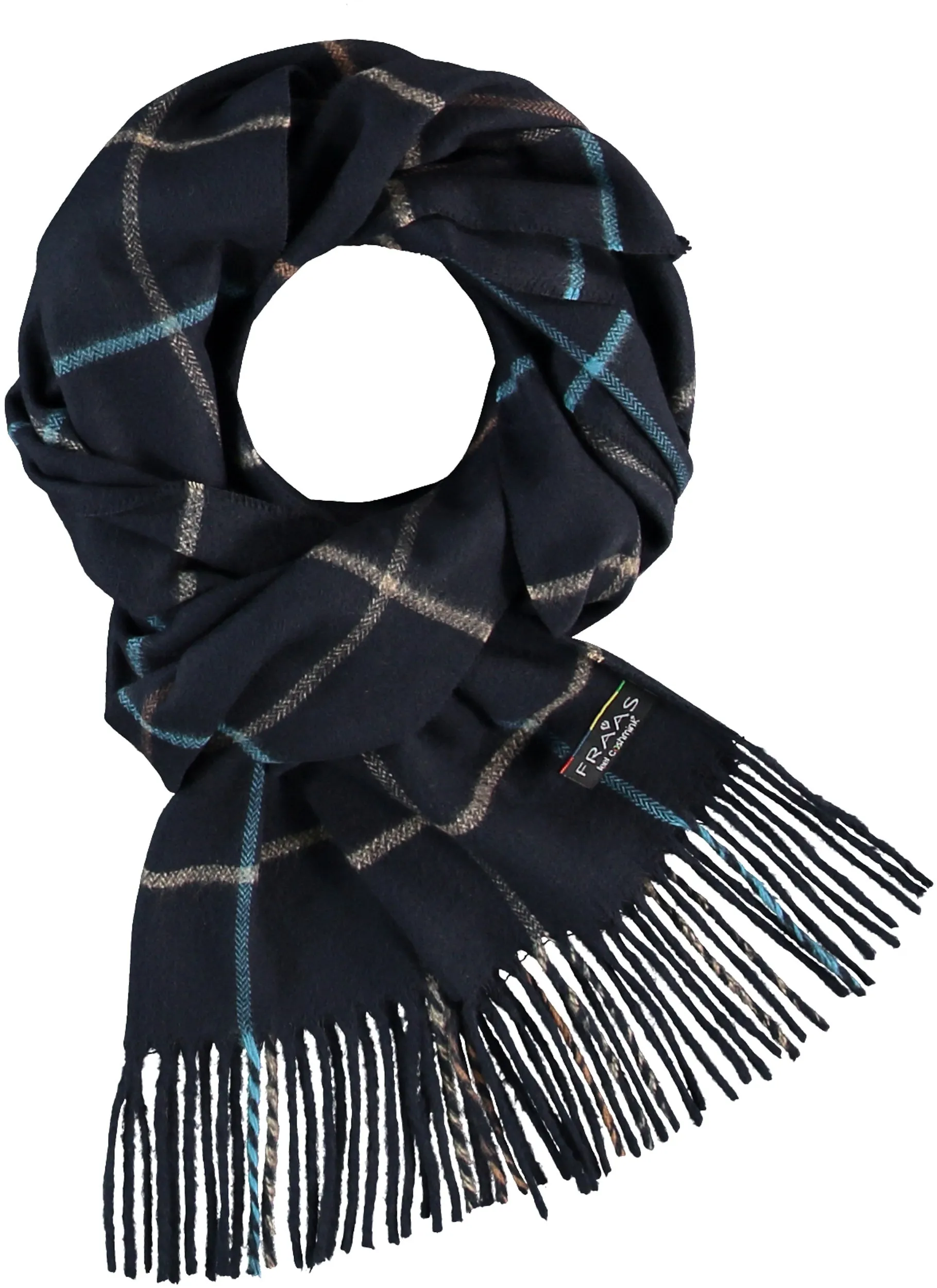 Box Plaid Mélange Cashmink® Scarf