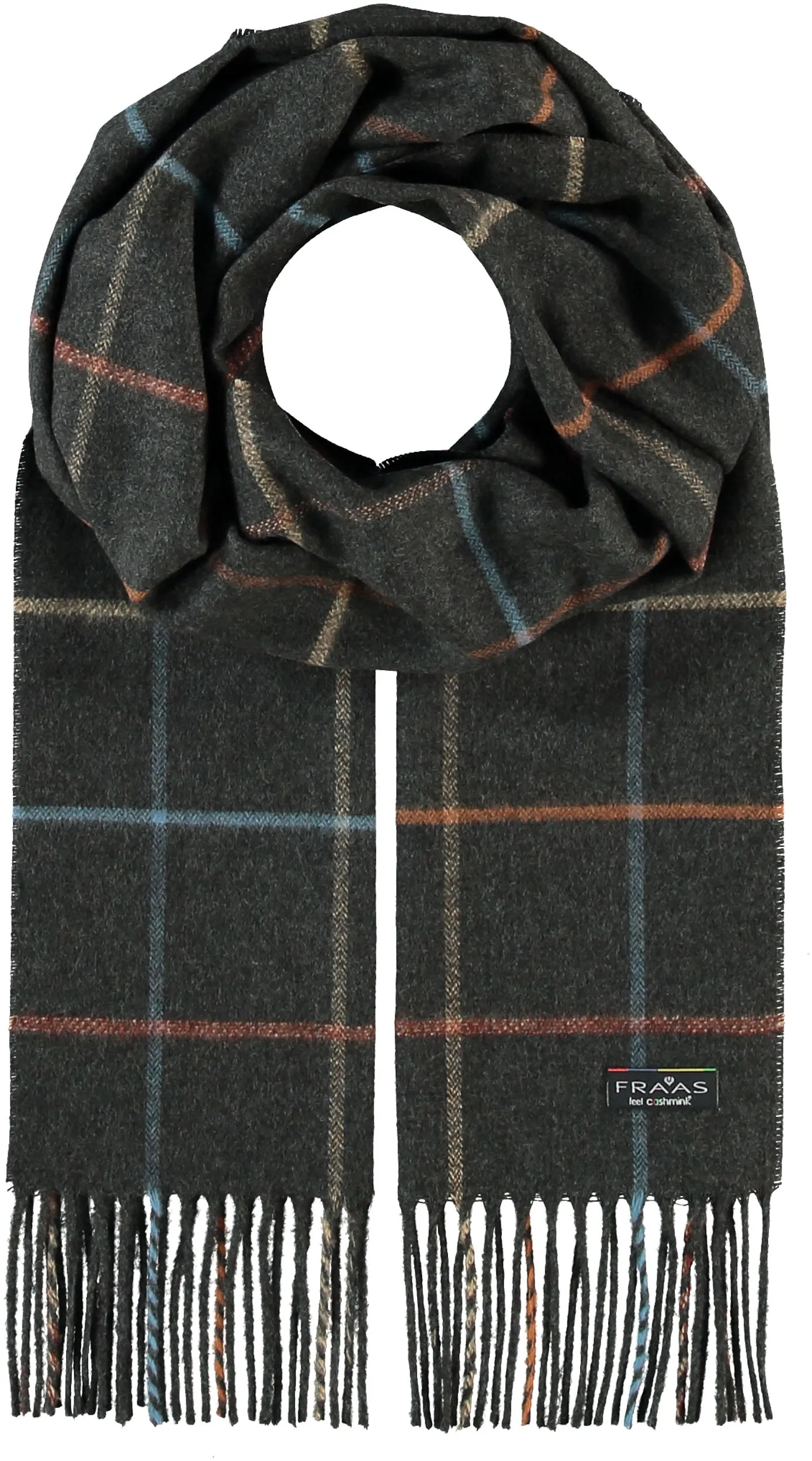 Box Plaid Mélange Cashmink® Scarf