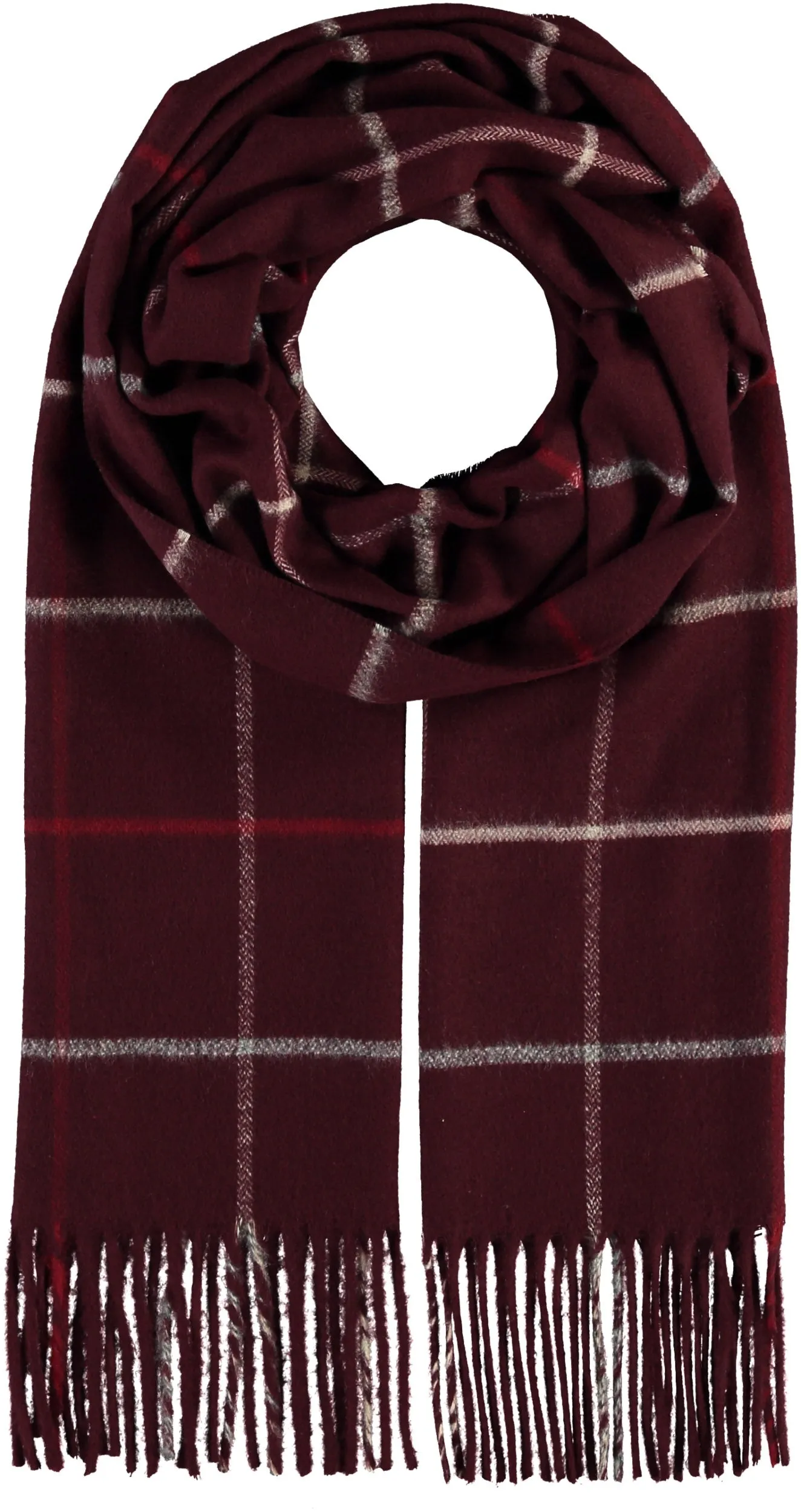 Box Plaid Mélange Cashmink® Scarf