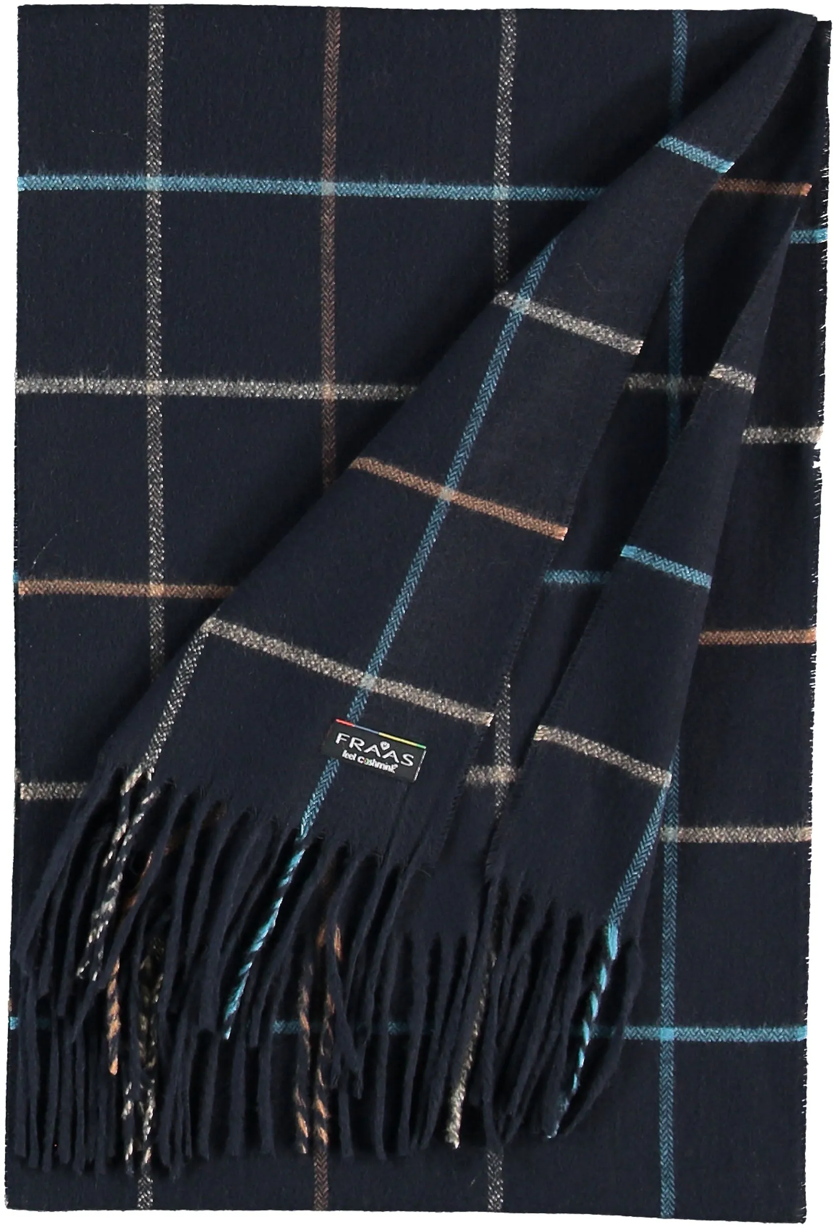 Box Plaid Mélange Cashmink® Scarf
