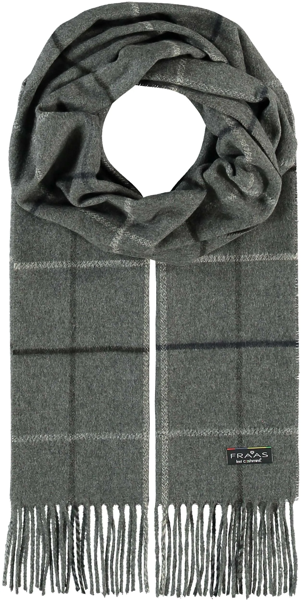 Box Plaid Mélange Cashmink® Scarf