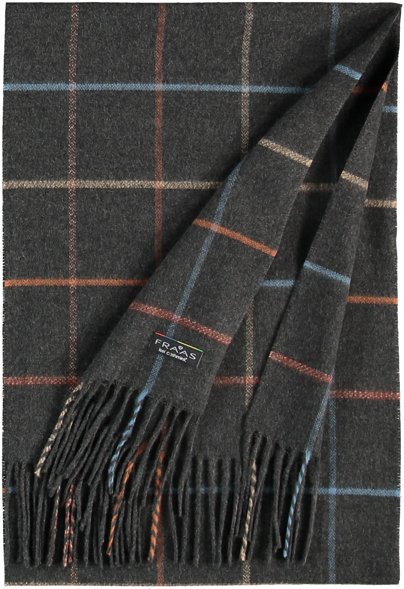 Box Plaid Mélange Cashmink® Scarf