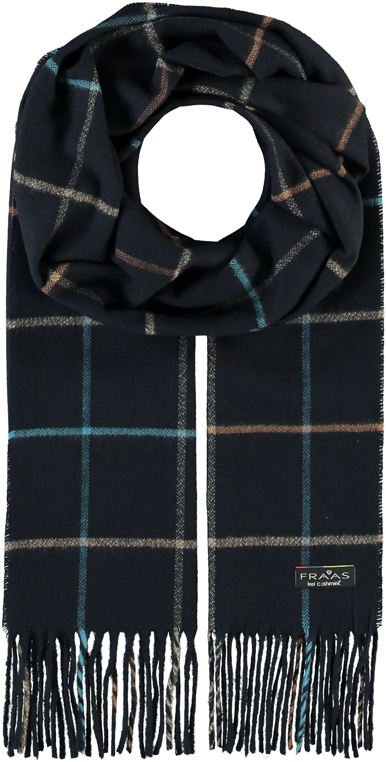 Box Plaid Mélange Cashmink® Scarf