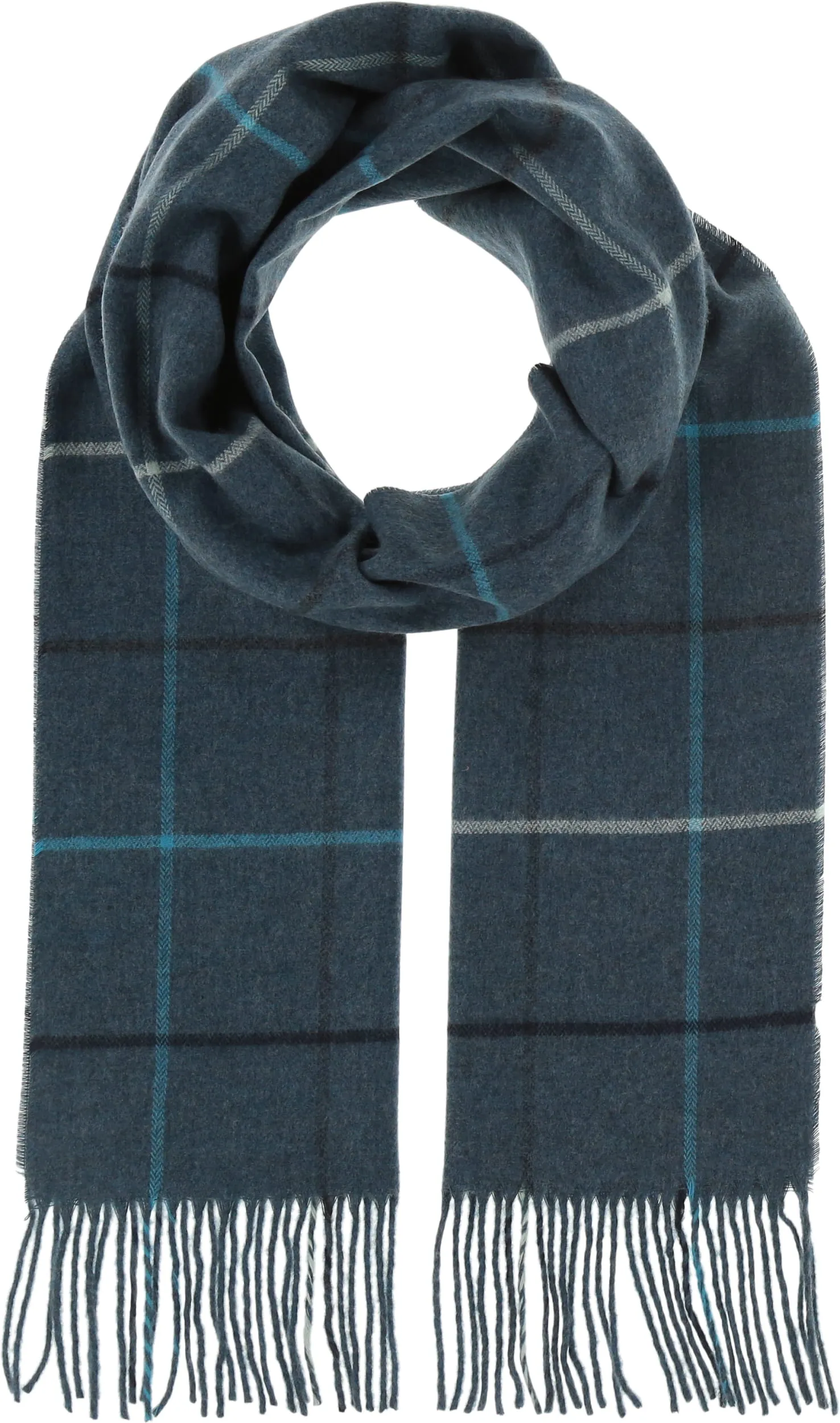 Box Plaid Mélange Cashmink® Scarf