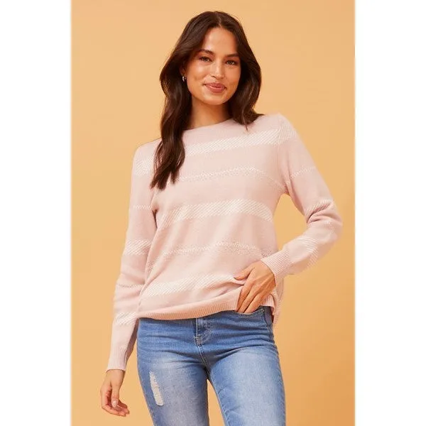 BRAY STRIPED KNIT JUMPER
