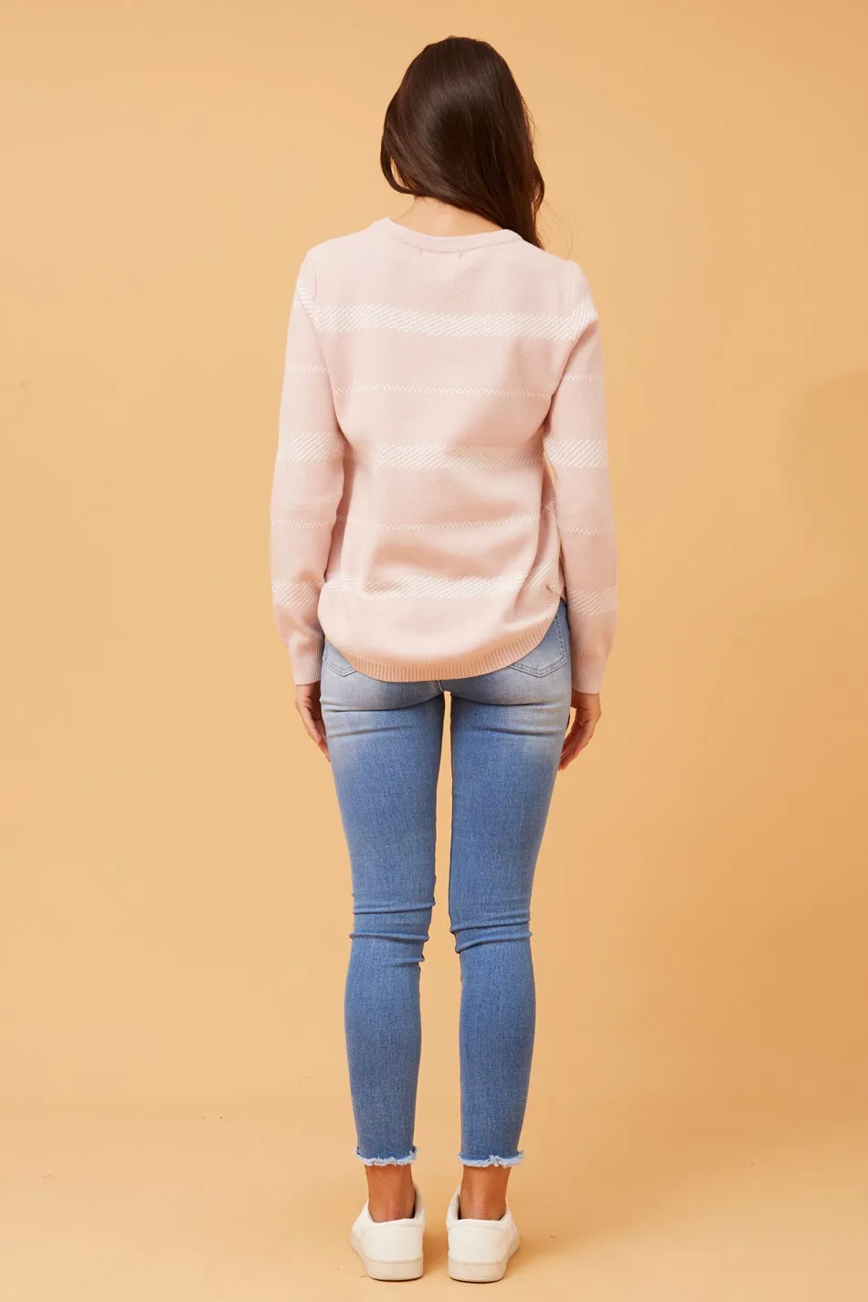 BRAY STRIPED KNIT JUMPER
