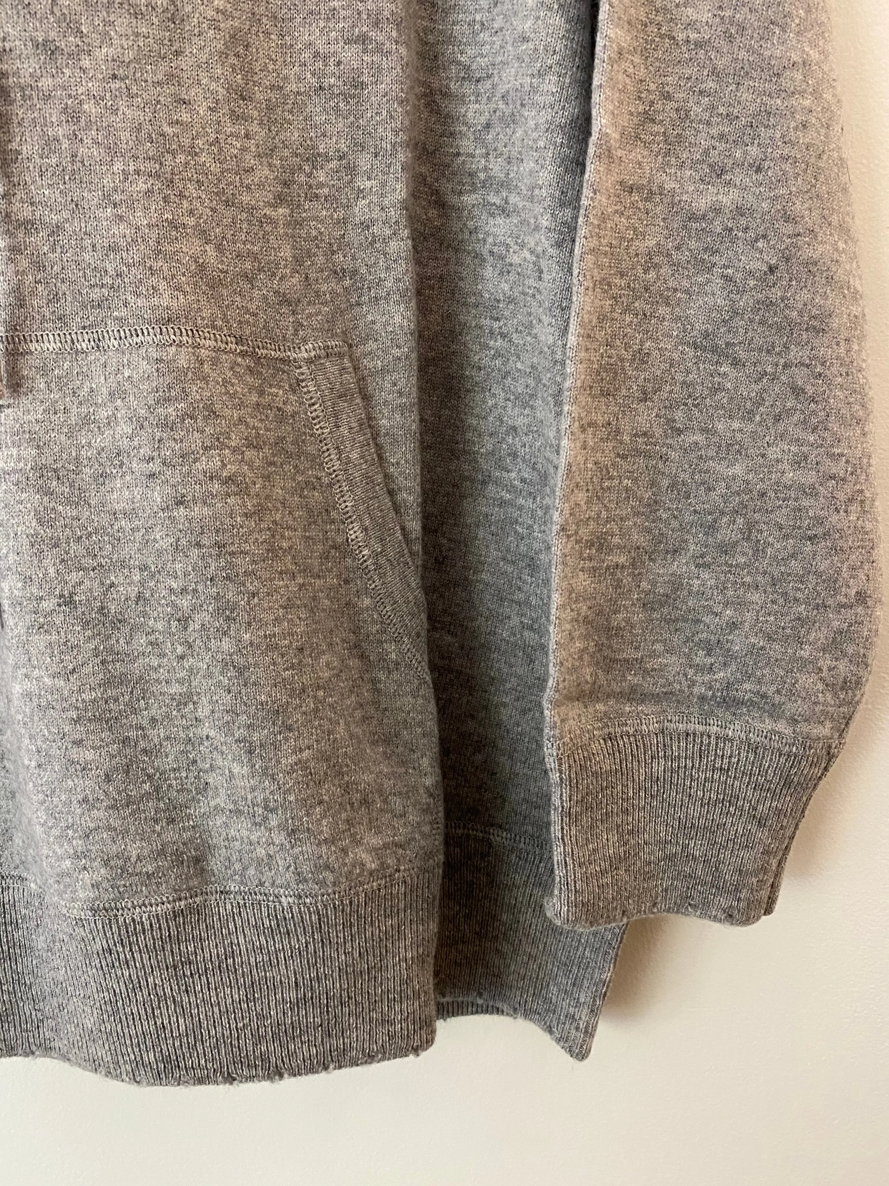 Brazeau Tricot Cashmere Big Hoodie Flower