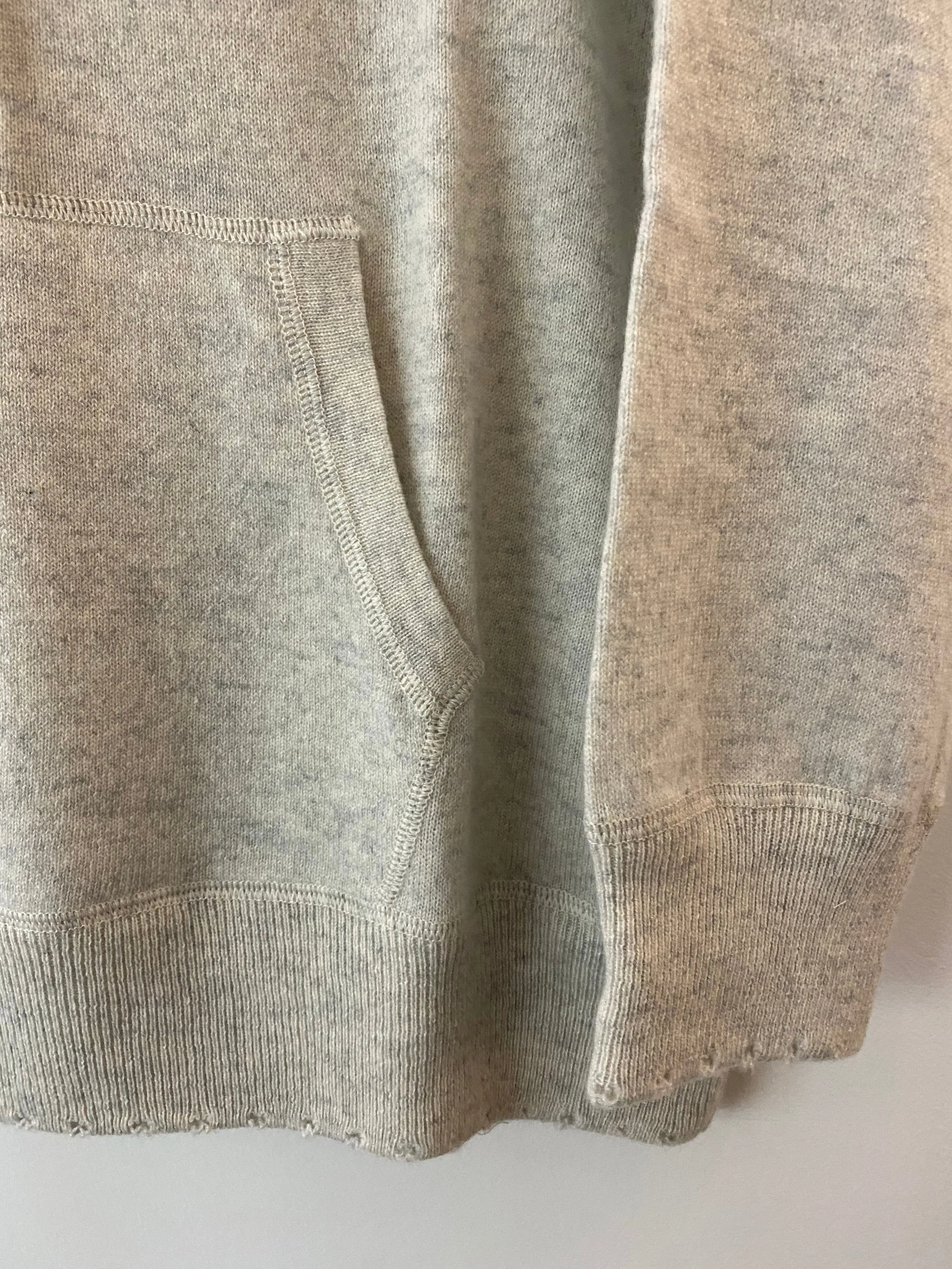Brazeau Tricot Cashmere Big Hoodie Muslin