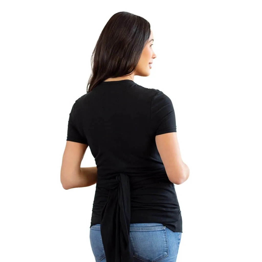 Bump & Beyond T-Shirt Wrap - Black