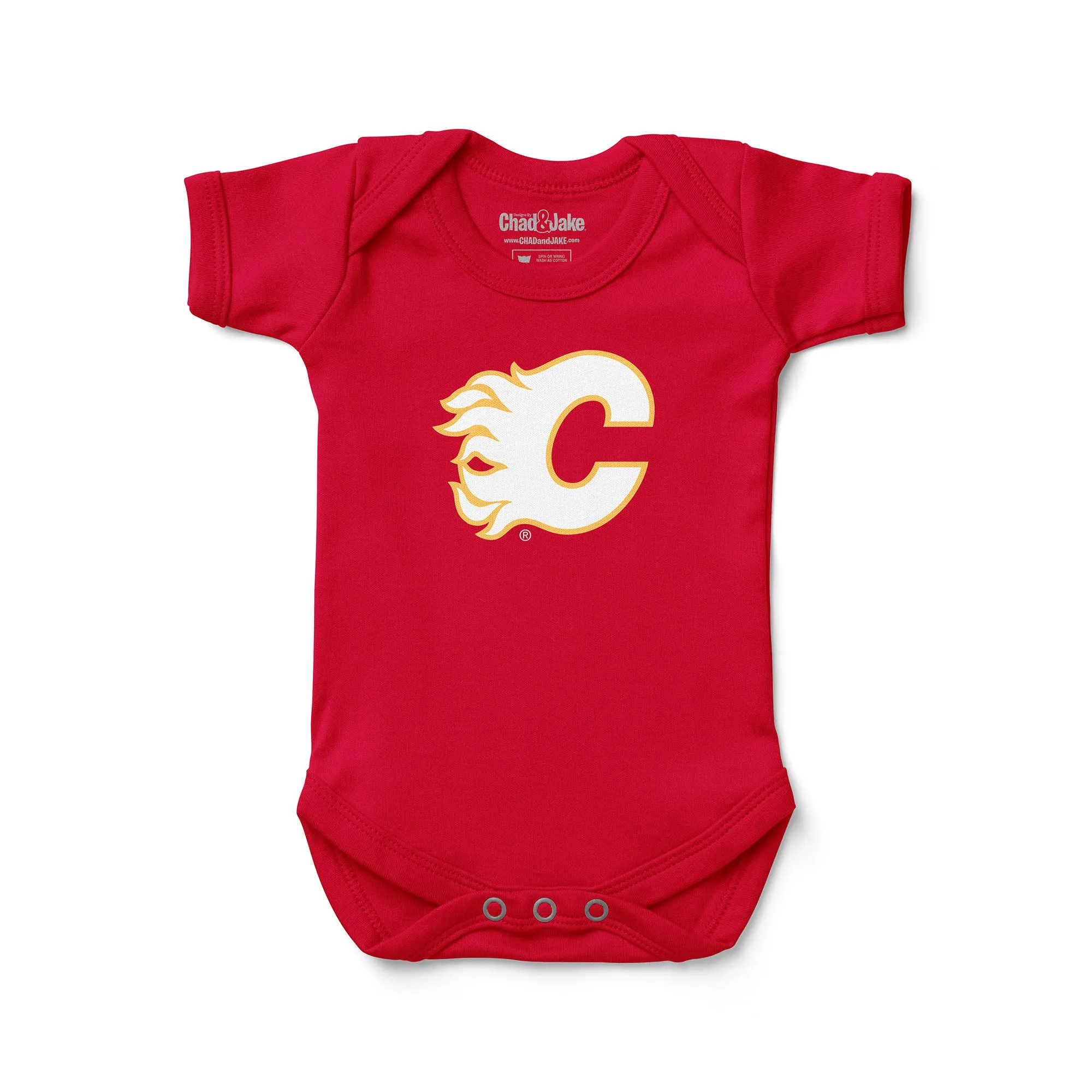 Calgary Flames Logo Bodysuit