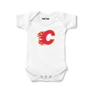 Calgary Flames Logo Bodysuit