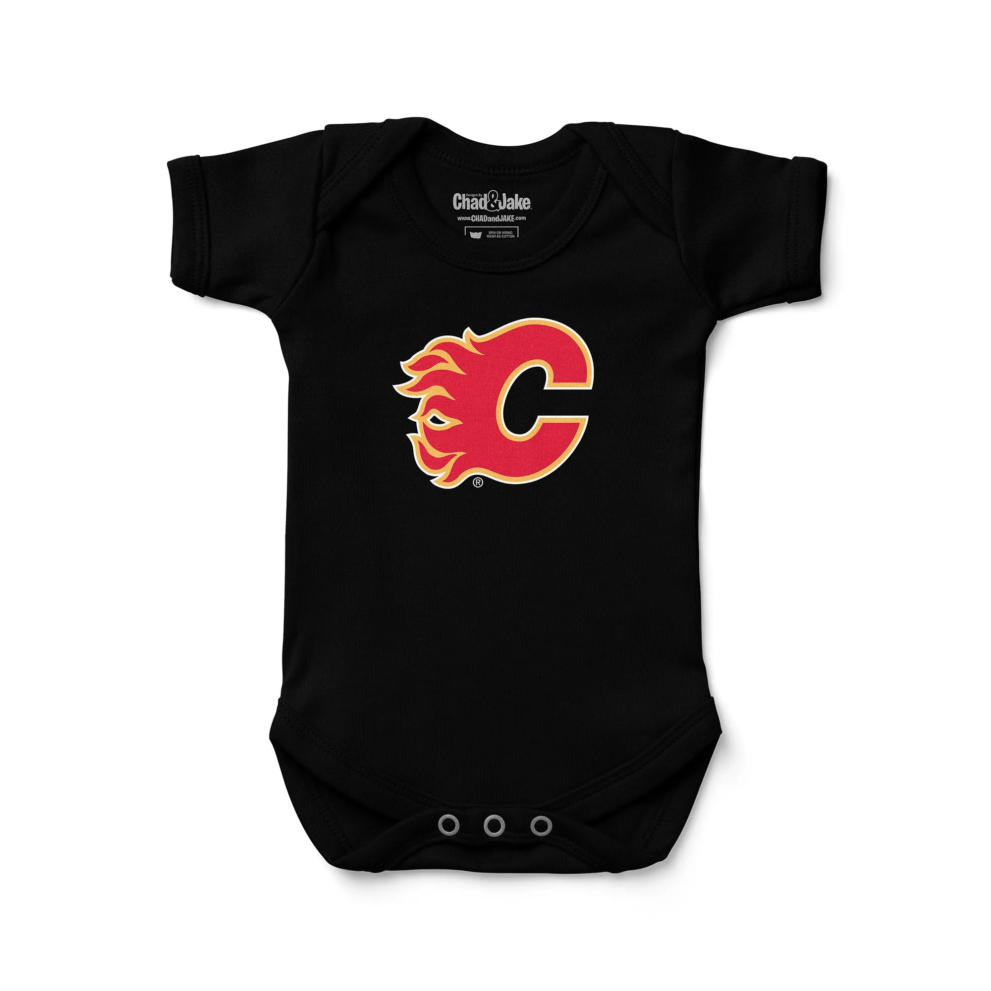 Calgary Flames Logo Bodysuit