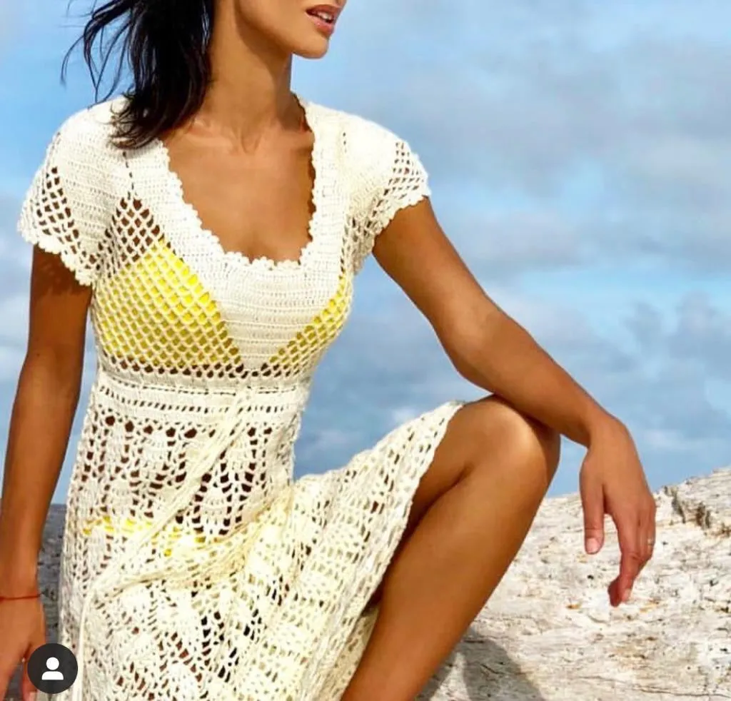 Cap Sleeve Midi Dress