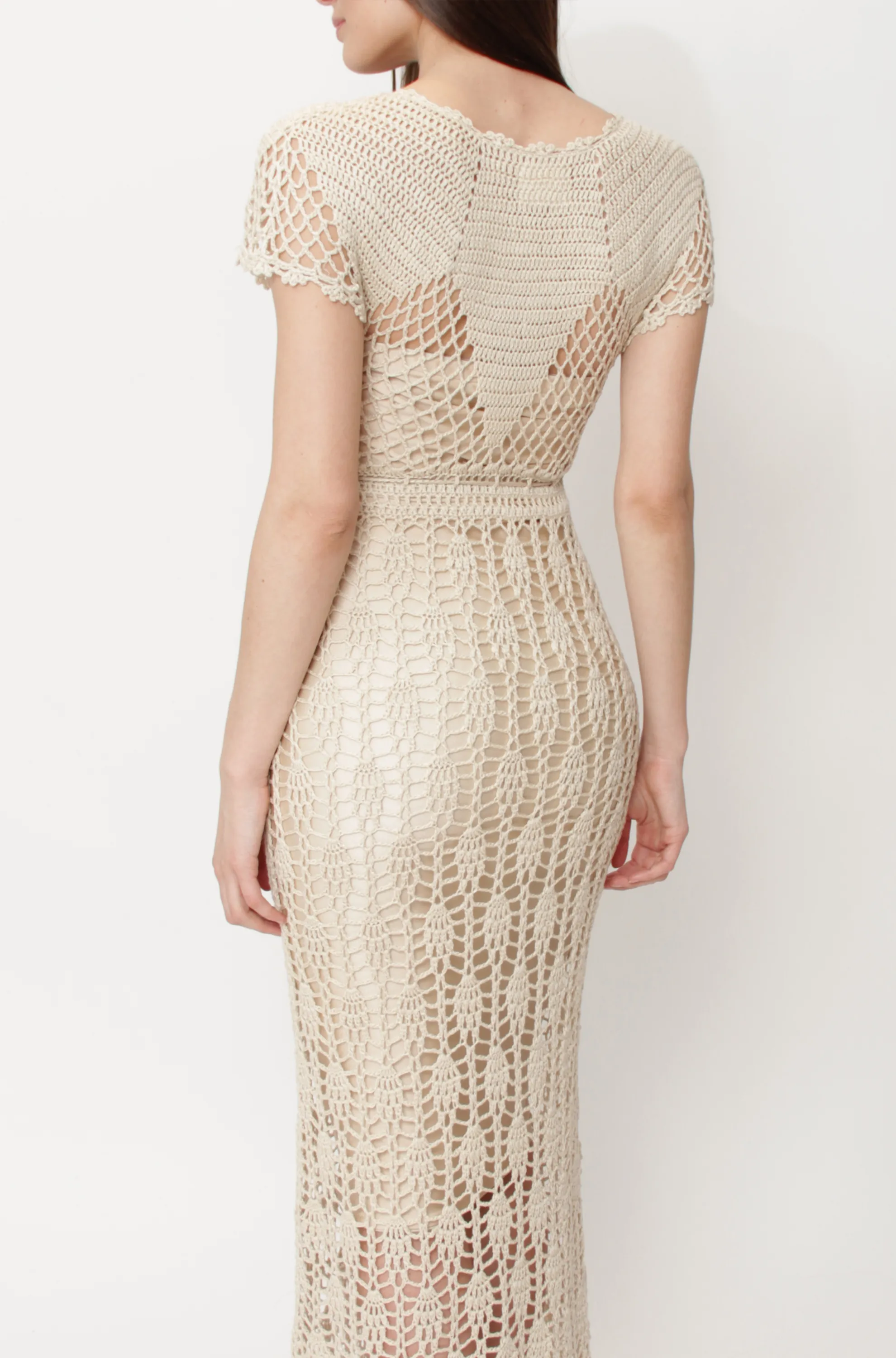 Cap Sleeve Midi Dress