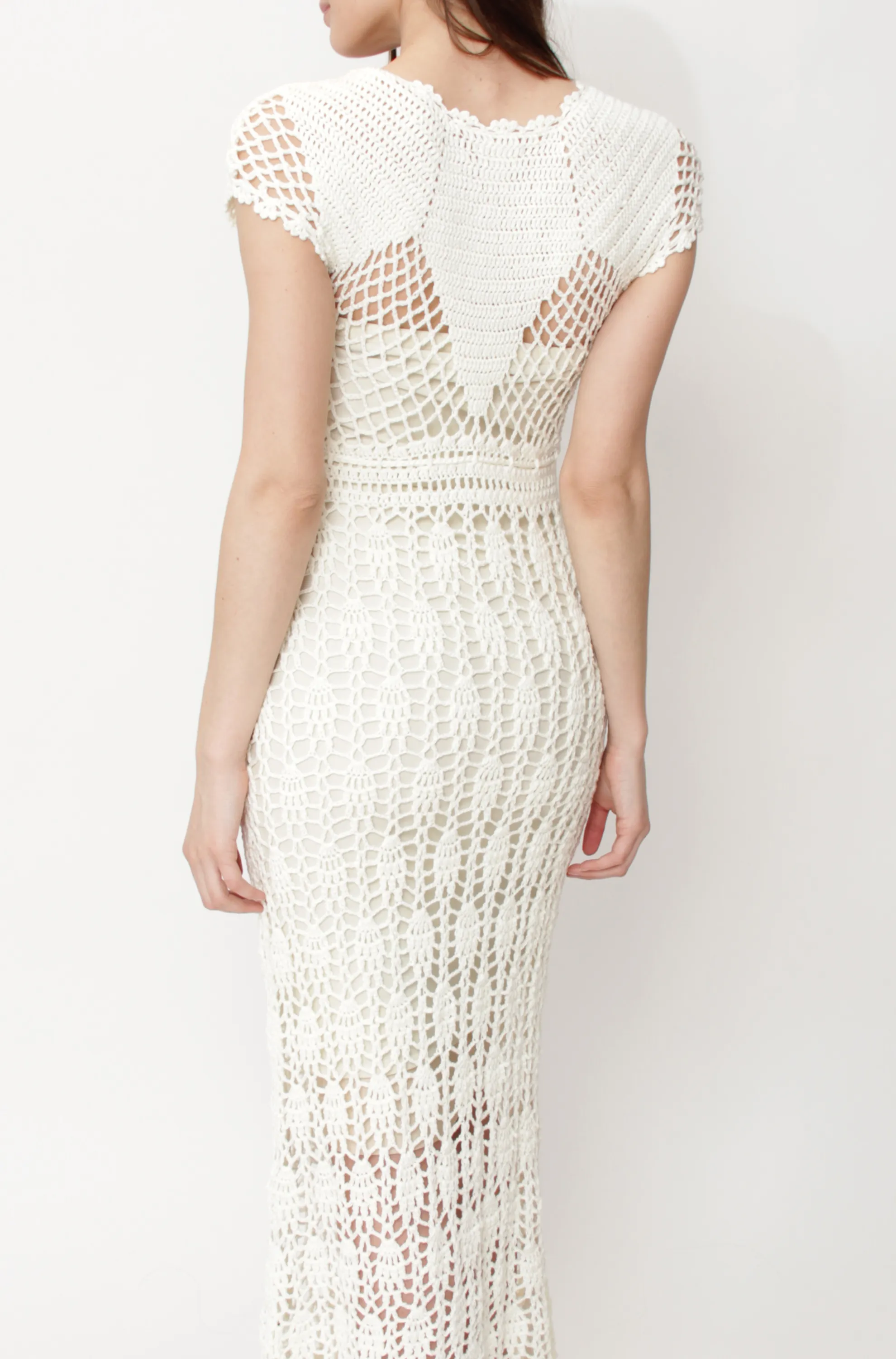 Cap Sleeve Midi Dress