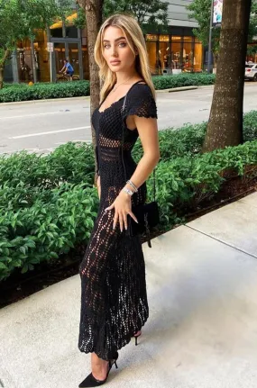 Cap Sleeve Midi Dress