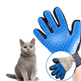Cat Grooming Glove For Cats Wool Glove Pet Hair Deshedding Brush Comb